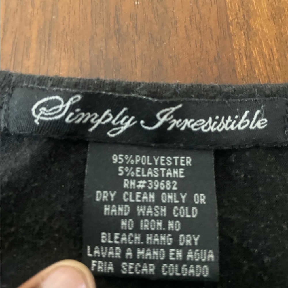Simply Irresistible Elegant Black Blouse